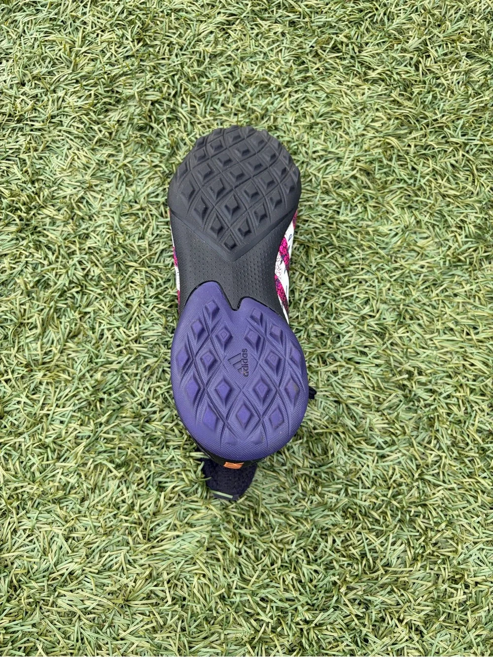 adidas Black and Pink Athletic Shoes